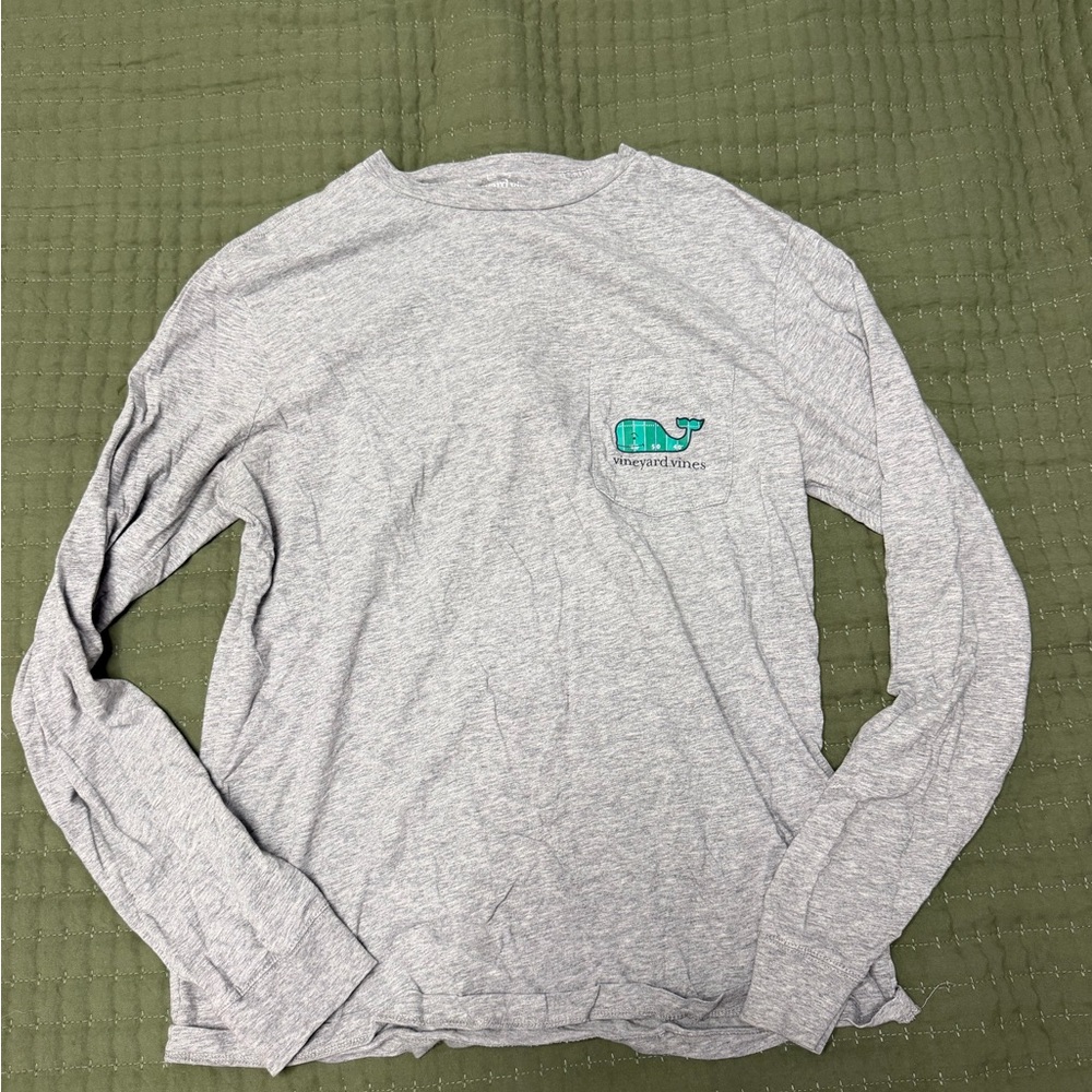 Football vineyard vines shirt